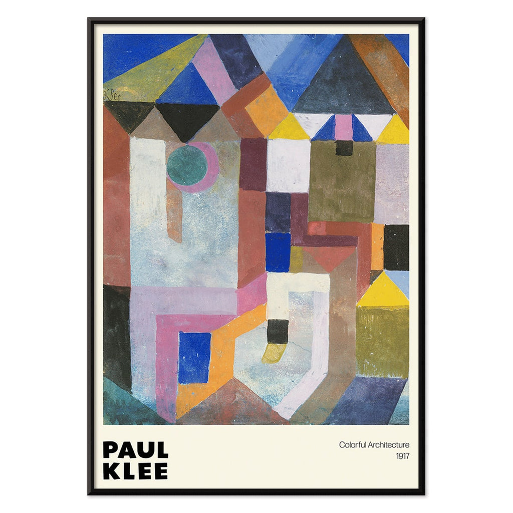 Architecture colorée Canvas Print