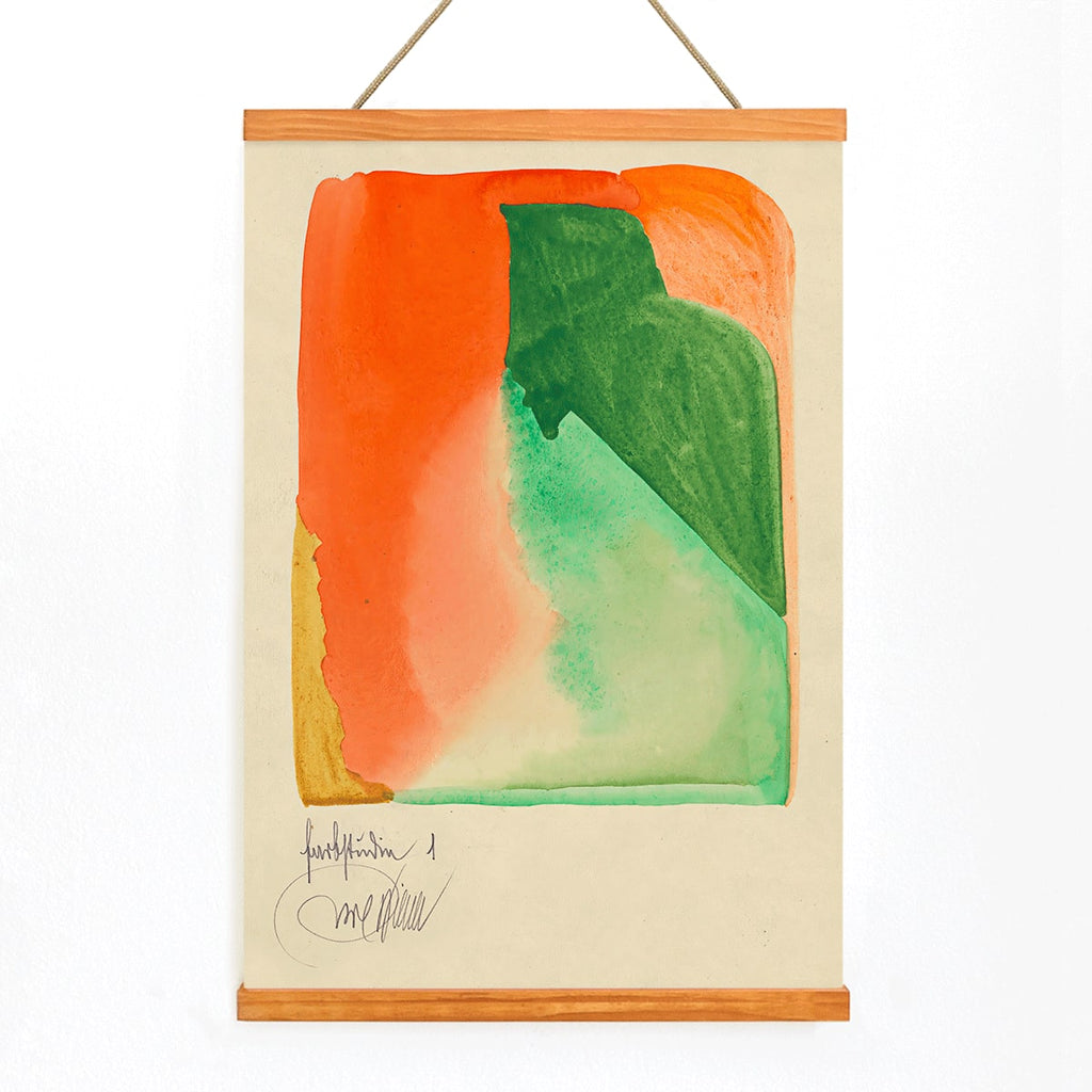 Farbstudien, 10 Blätter I Canvas Print