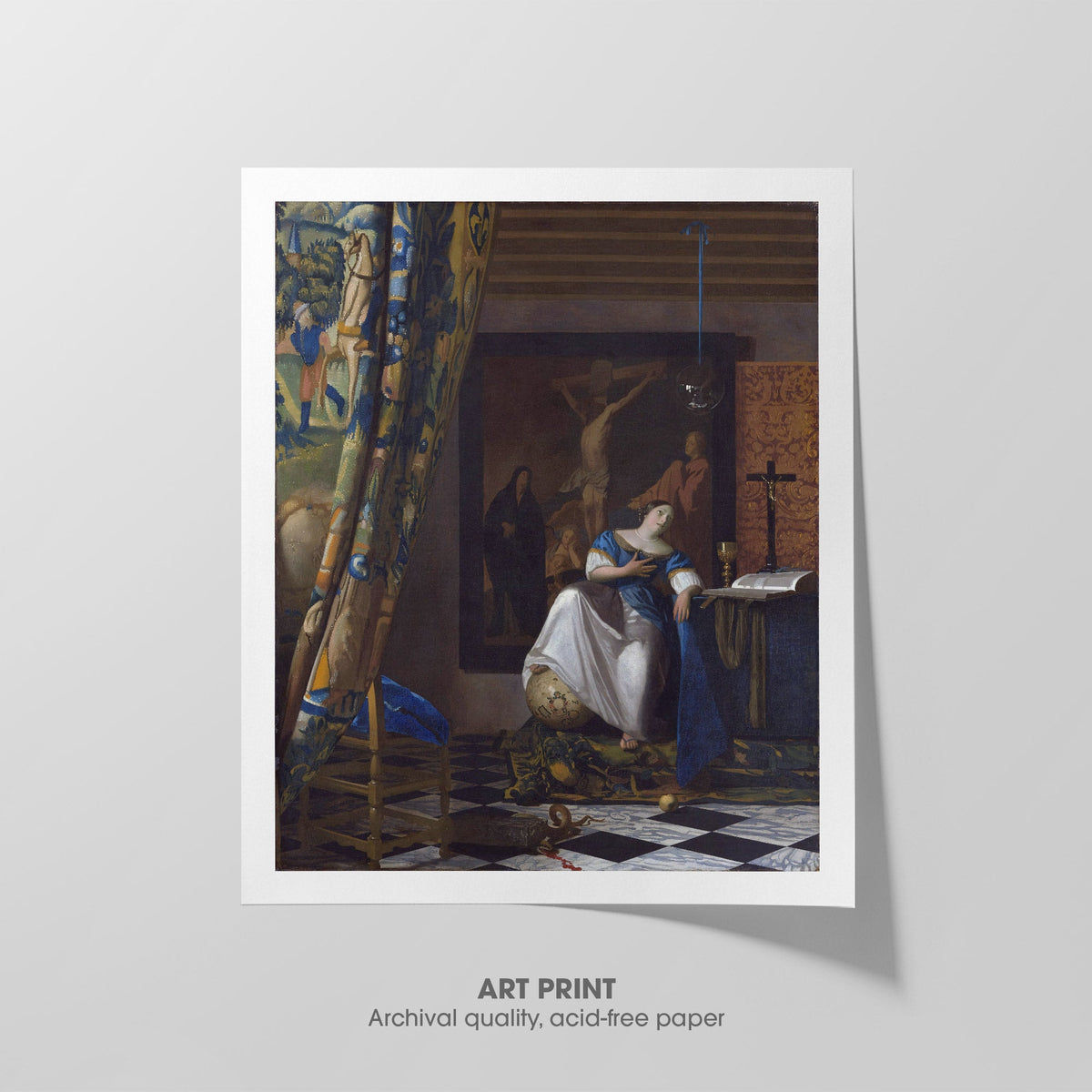 The Allegory of Faith Canvas Print