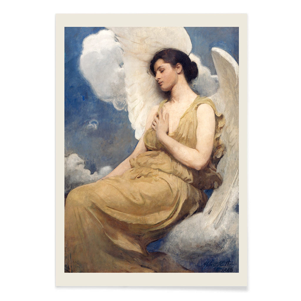 Figure ailée Canvas Print