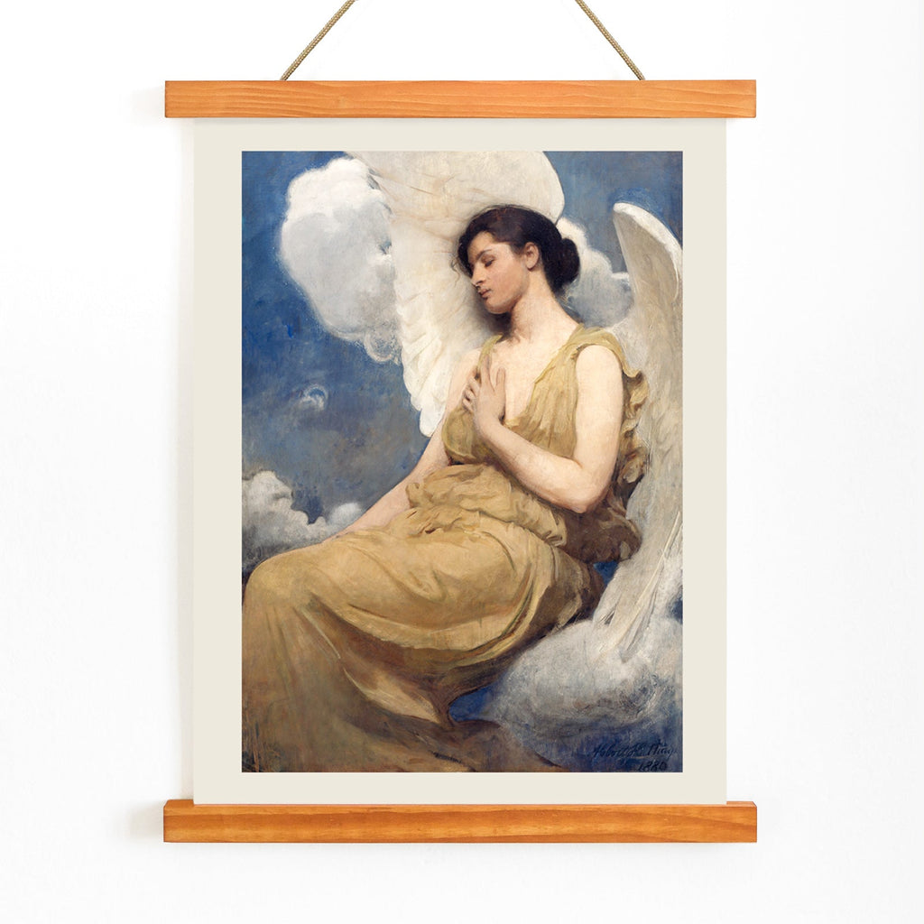 Figure ailée Canvas Print