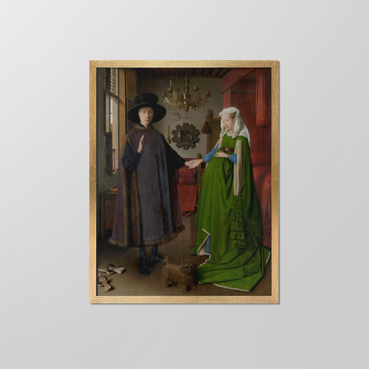 The Arnolfini Portrait Canvas Print