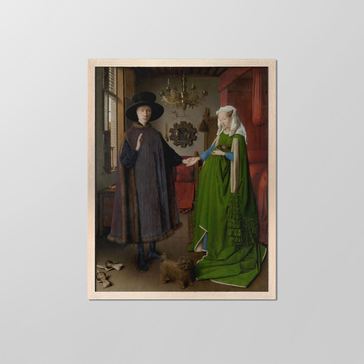 The Arnolfini Portrait Canvas Print