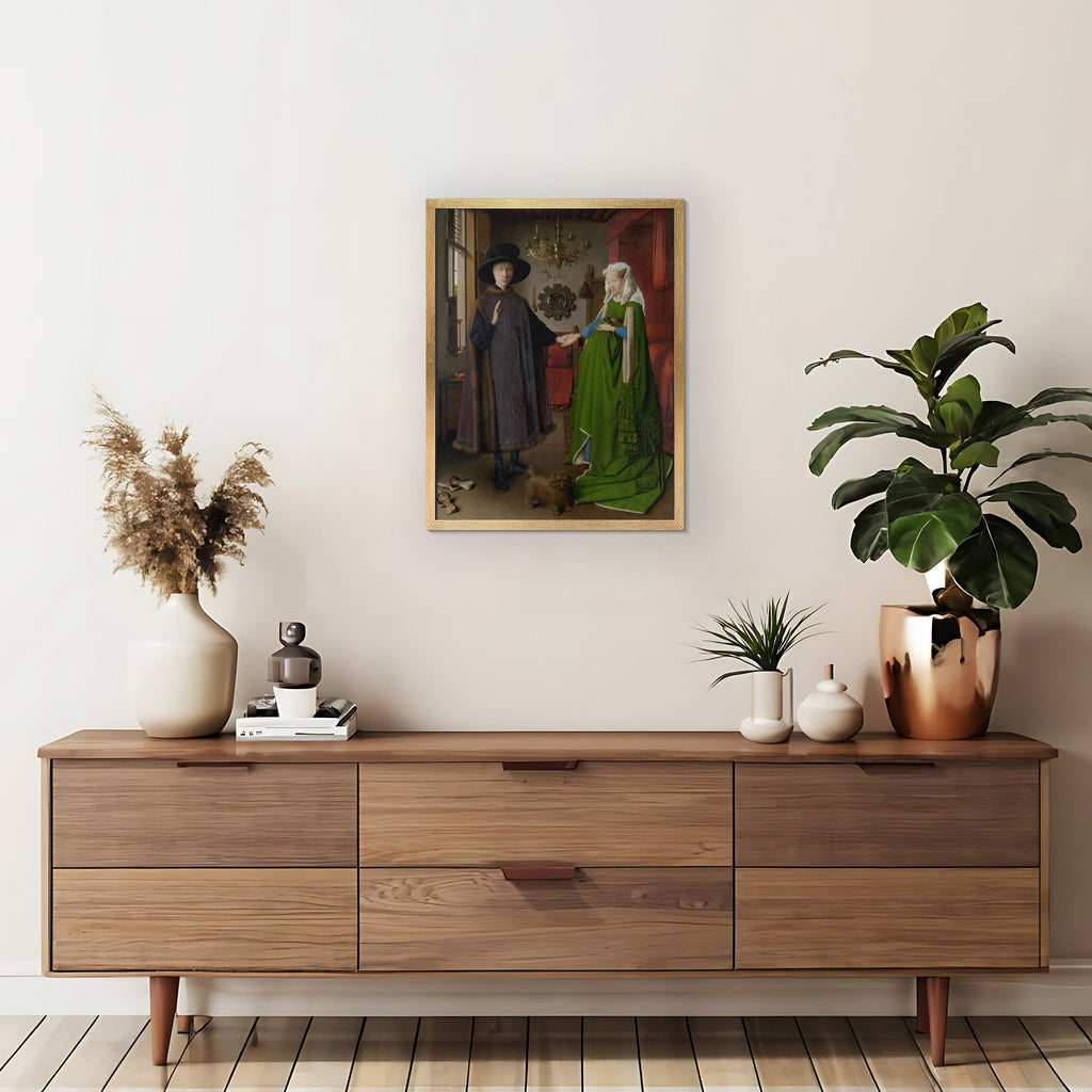 The Arnolfini Portrait Canvas Print