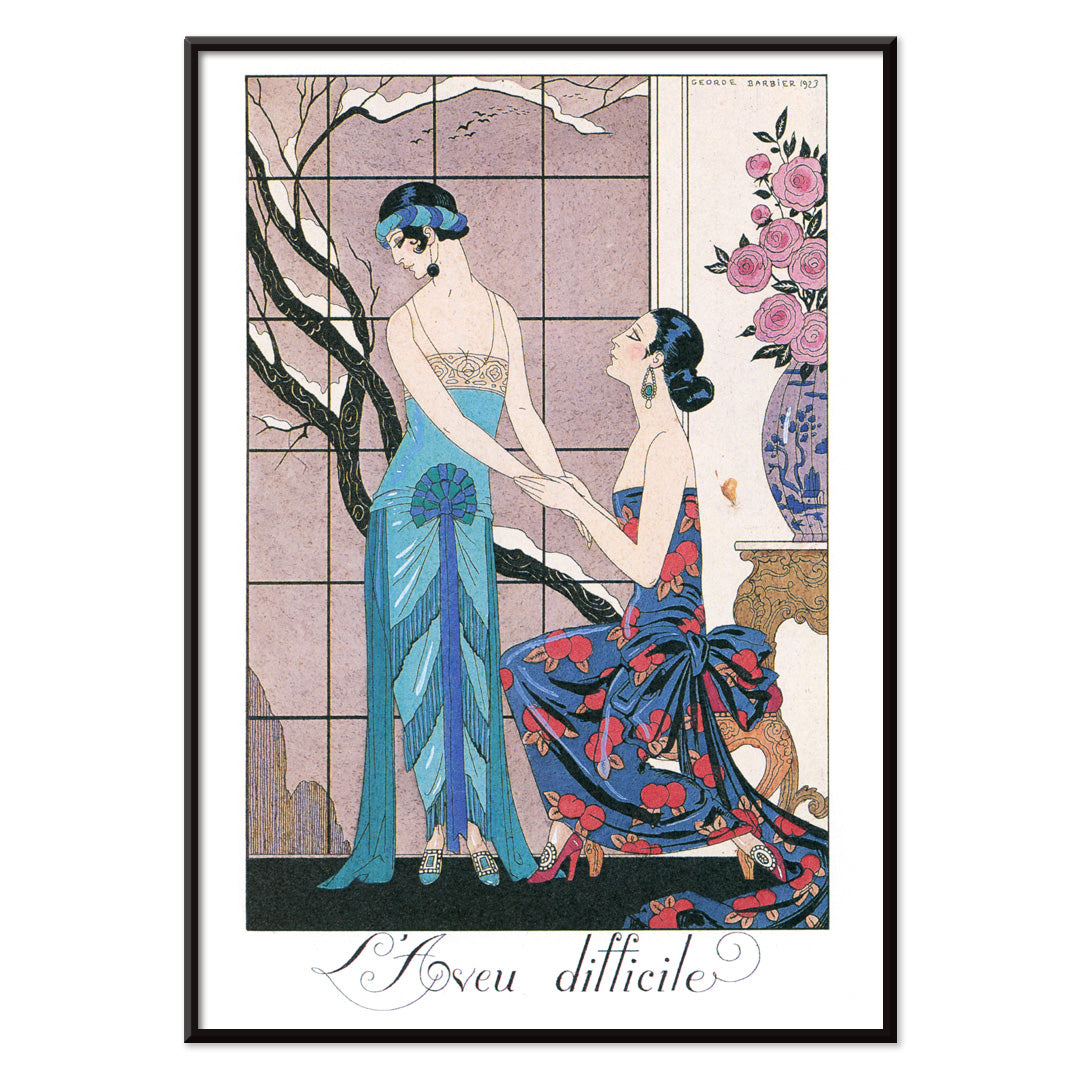 L’aveu Difficile Canvas Print
