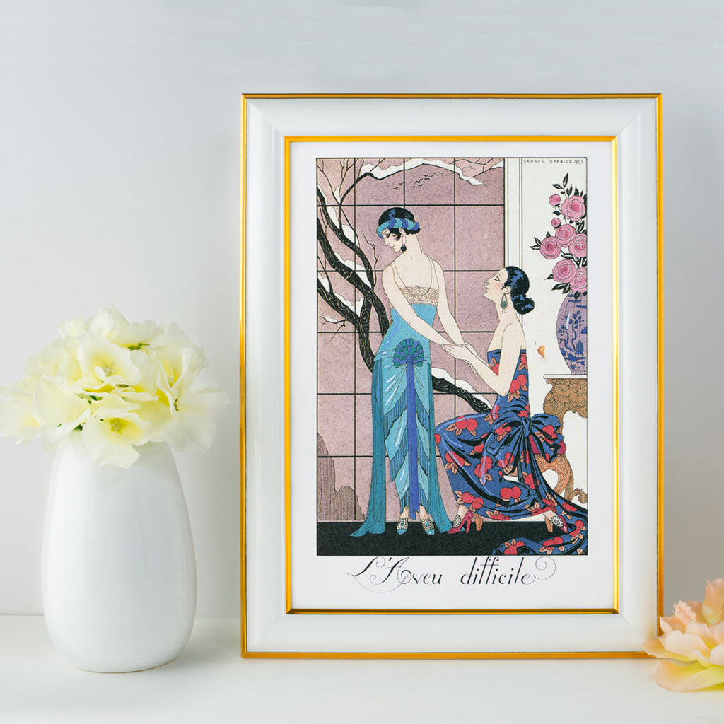 L’aveu Difficile Canvas Print
