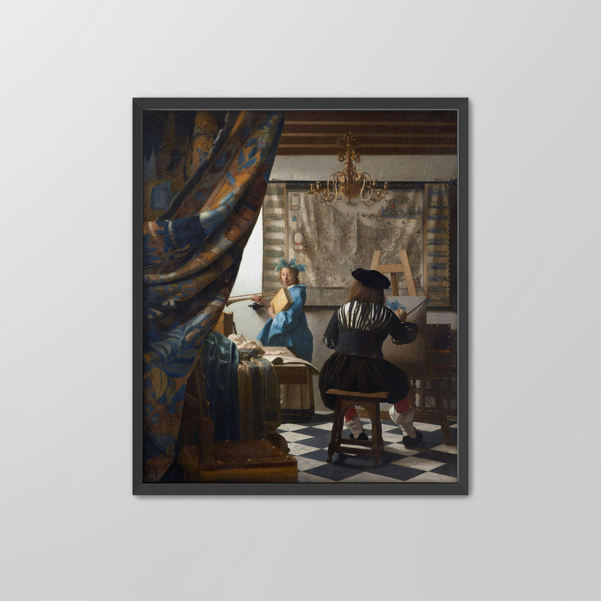 The Art of Painting Canvas Print