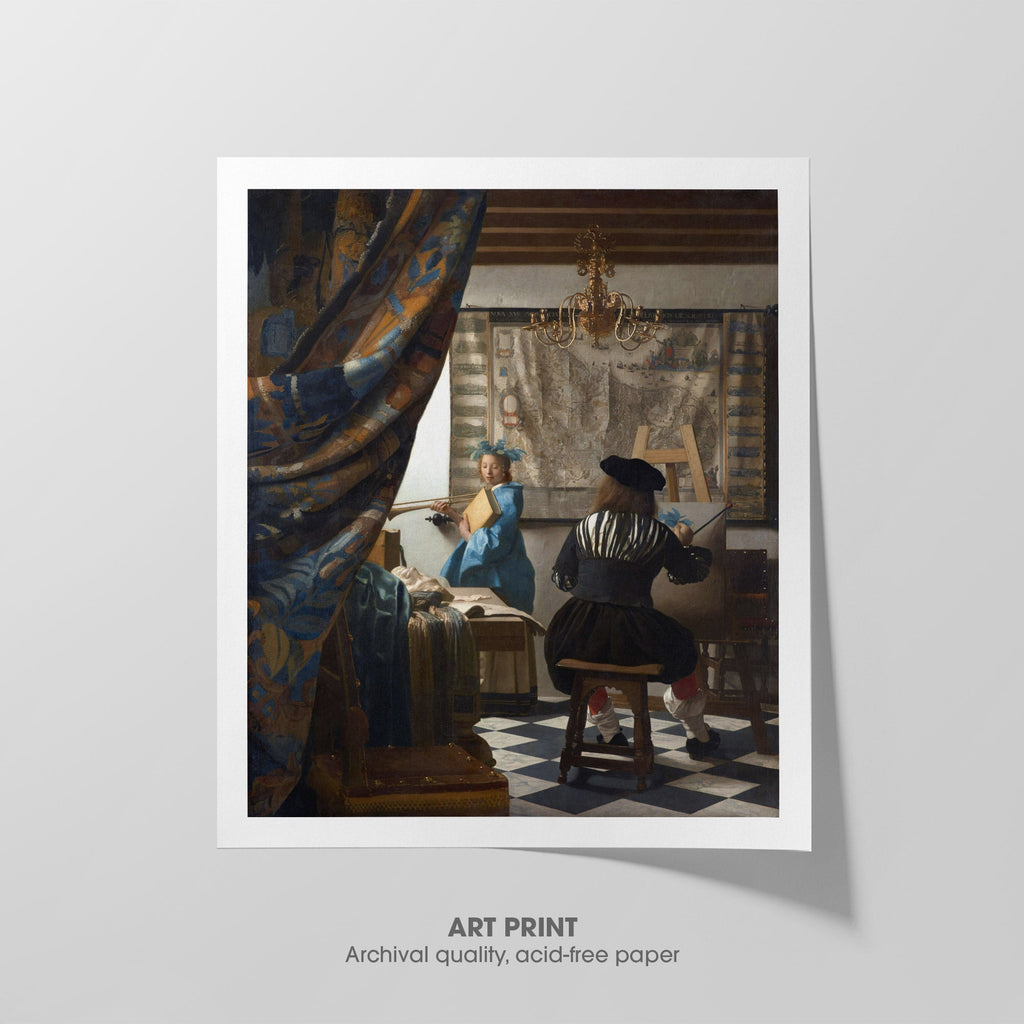 The Art of Painting Canvas Print