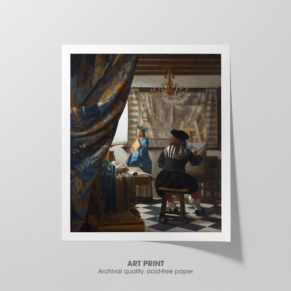 The Art of Painting Canvas Print