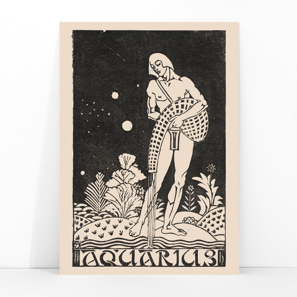 Verseau Canvas Print