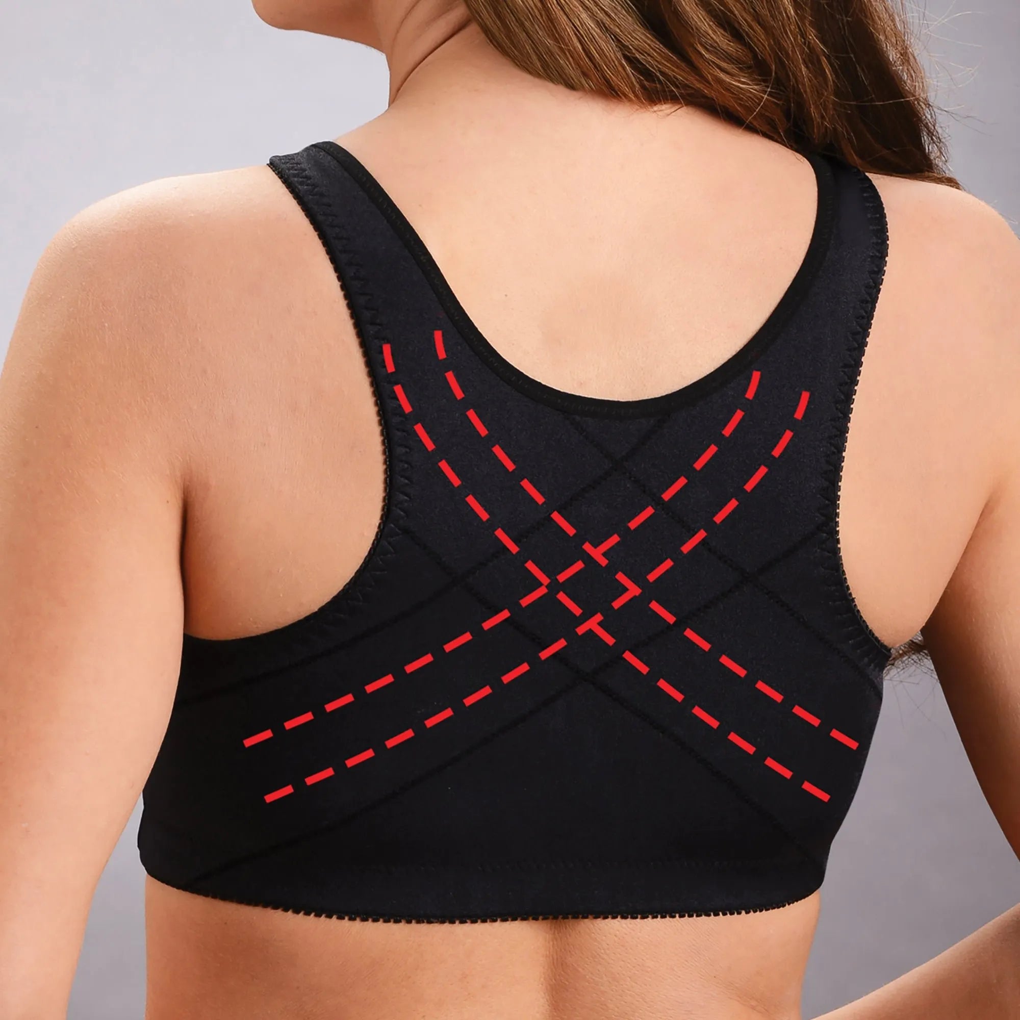 💖Front Hooks, Stretch-Lace, ALL IN ONE BRA!