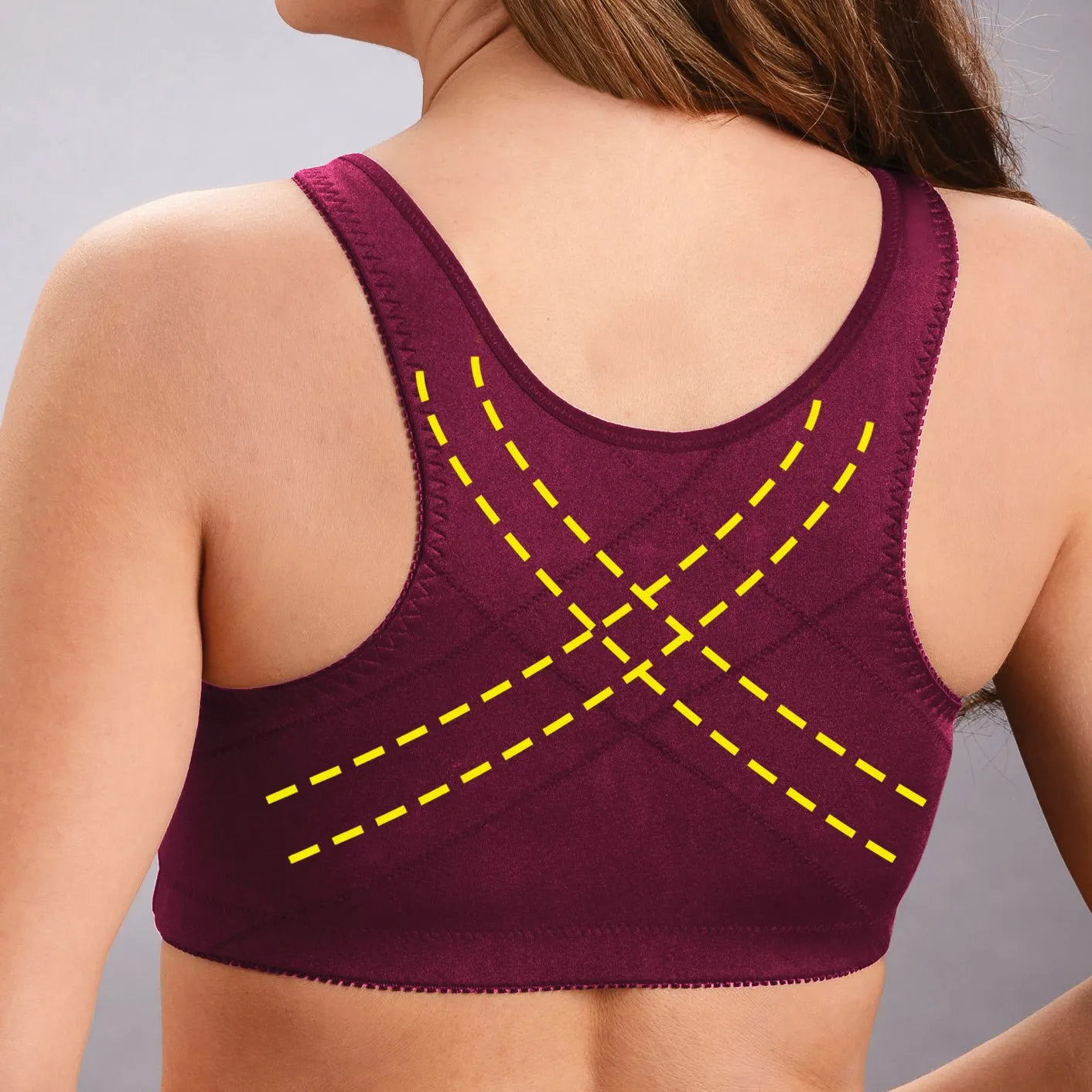 💖Front Hooks, Stretch-Lace, ALL IN ONE BRA!