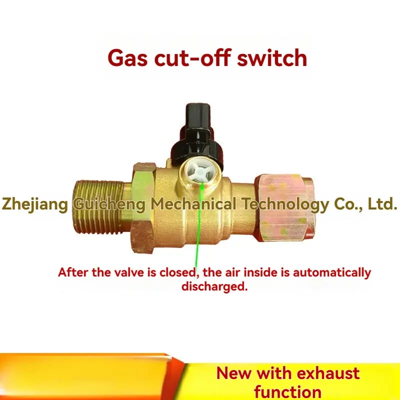 ⛟ Heavy-Duty Brass Air Brake Cut Off Shut Off Valve with 3 Optional Styles for Semi Trucks & Trailers
