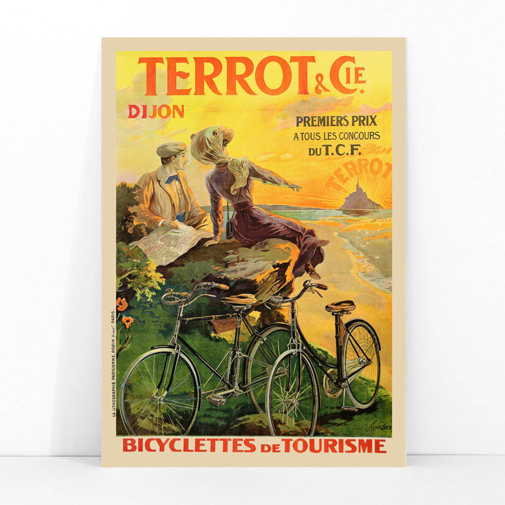 Cycles Terrot Dijon 2 Canvas Print