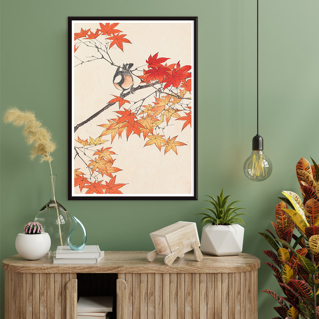 Keinen kachō gafu Canvas Print