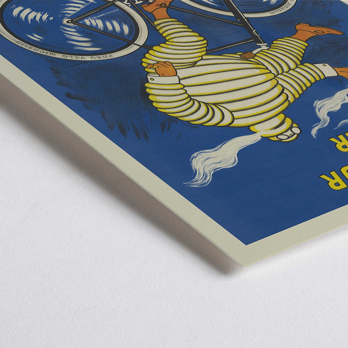 Pneu Michelin pour bicyclette Canvas Print