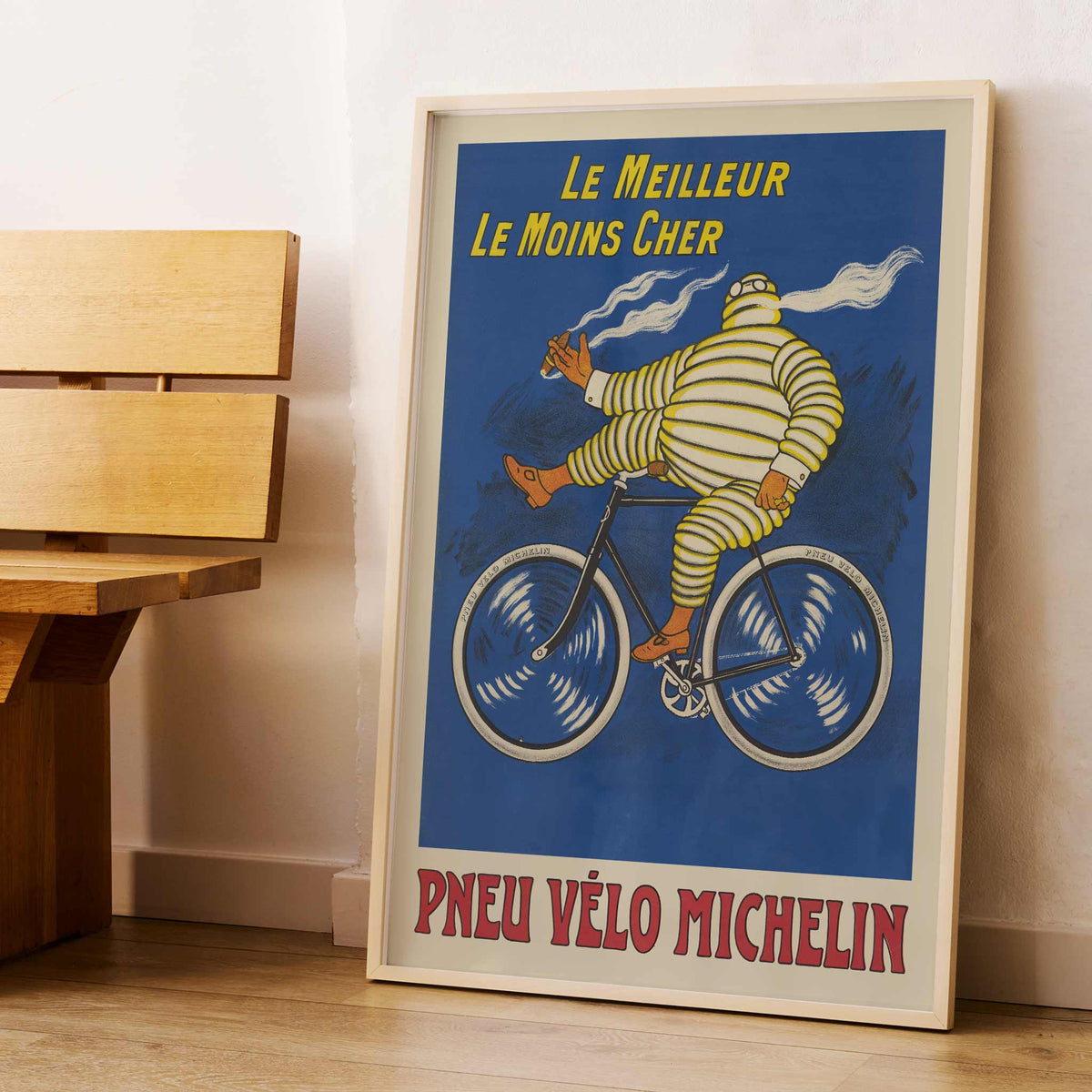 Pneu Michelin pour bicyclette Canvas Print