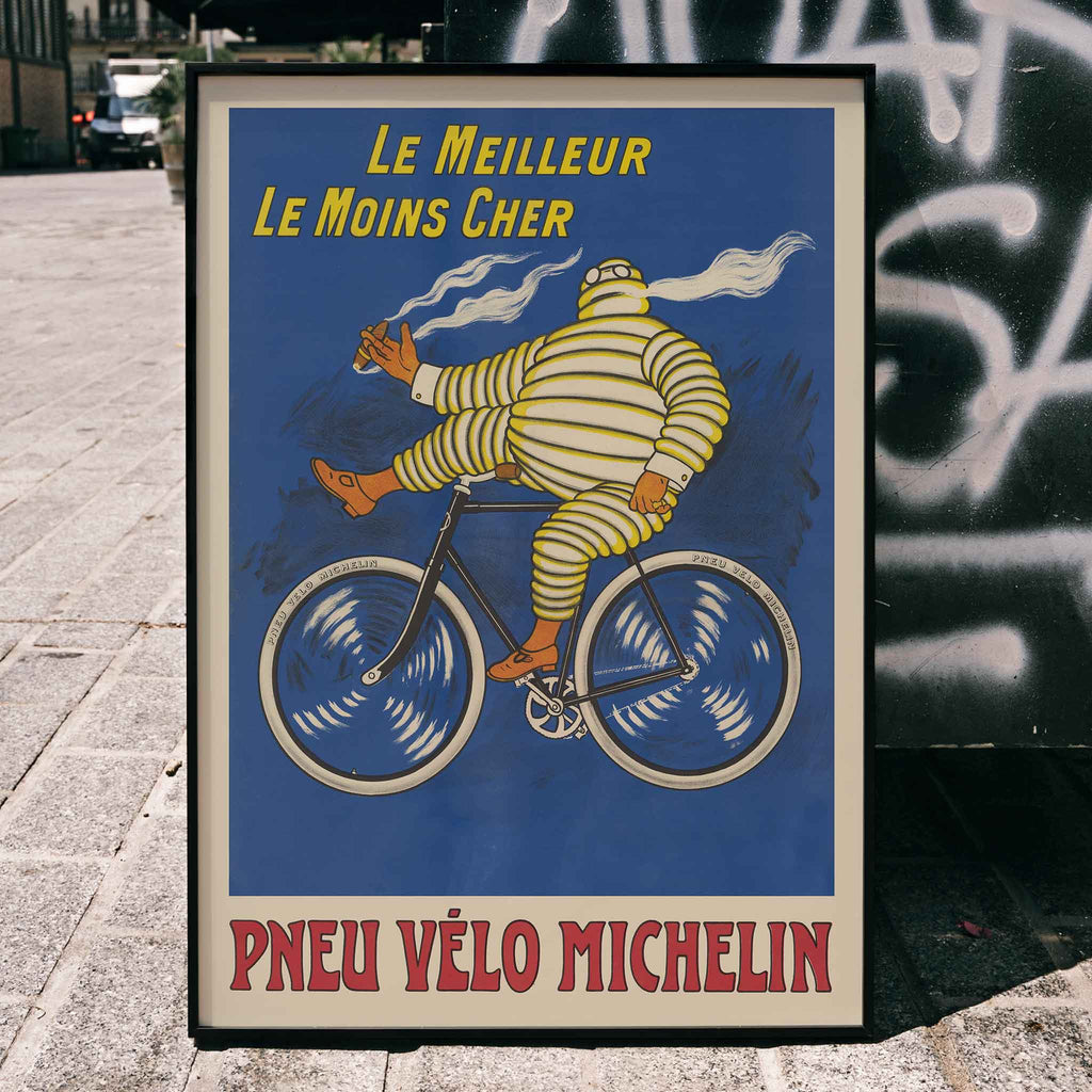Pneu Michelin pour bicyclette Canvas Print