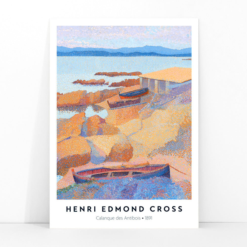 Calanque des Antibois Canvas Print
