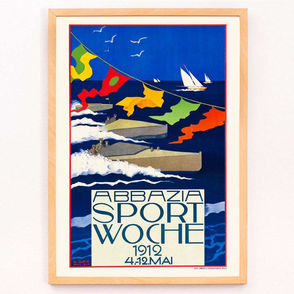 Abbazia Sport Woche Canvas Print
