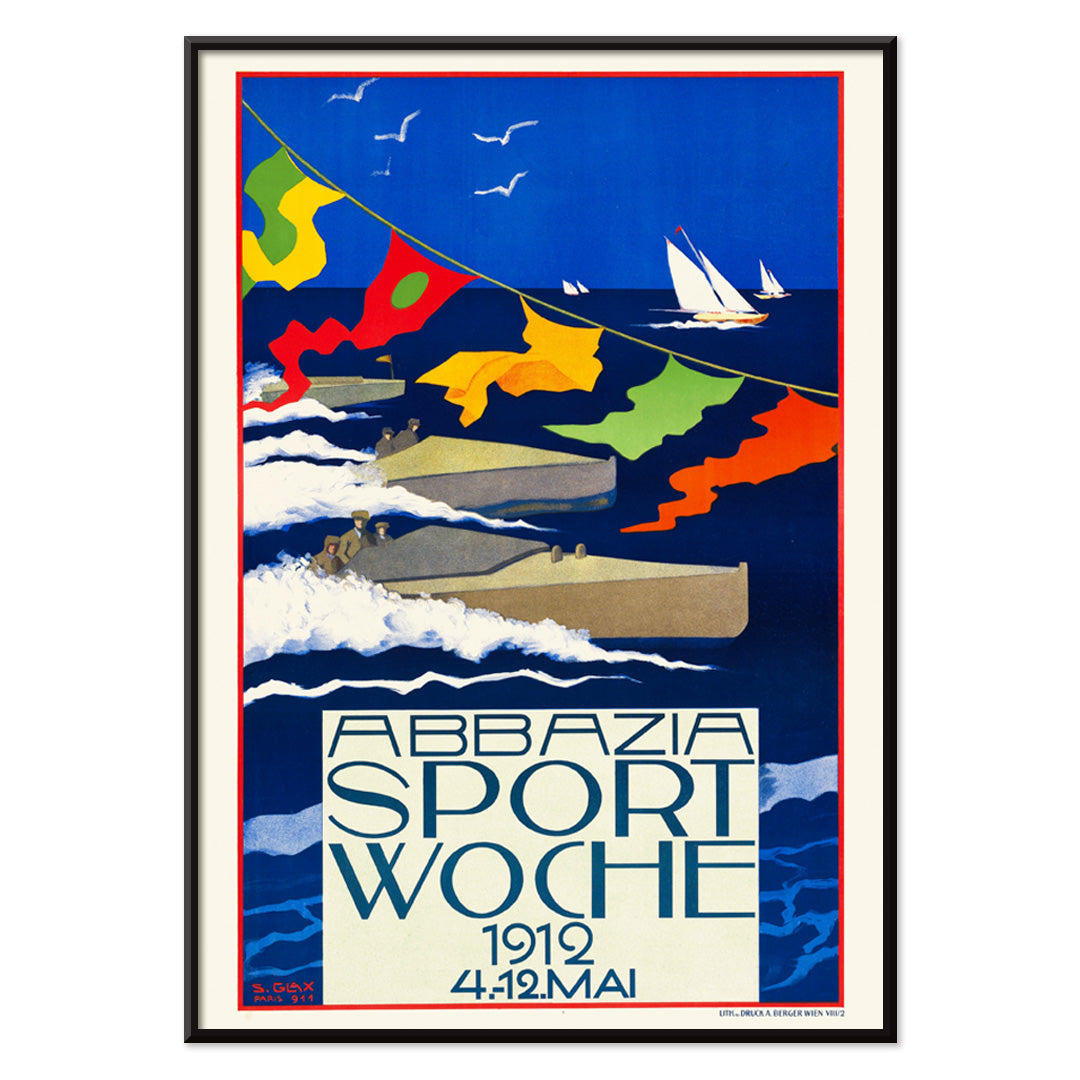 Abbazia Sport Woche Canvas Print