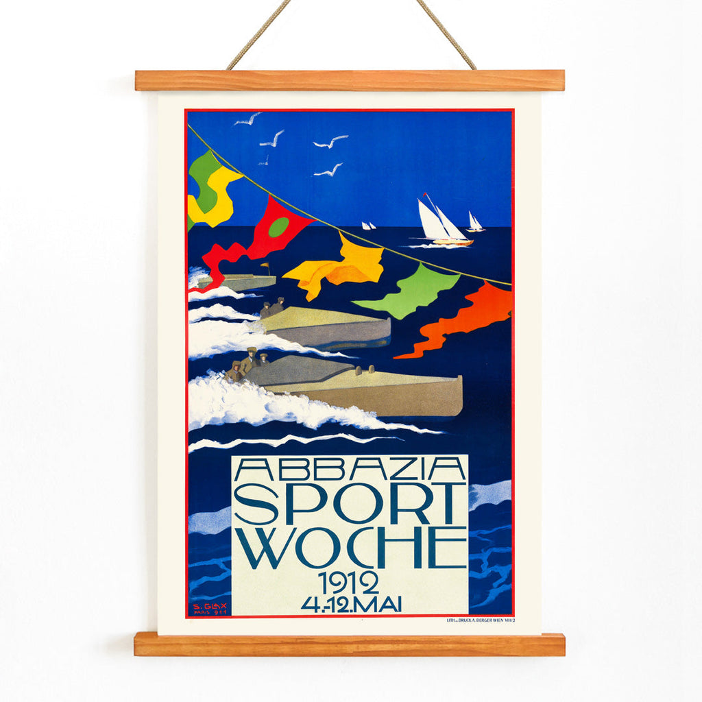 Abbazia Sport Woche Canvas Print