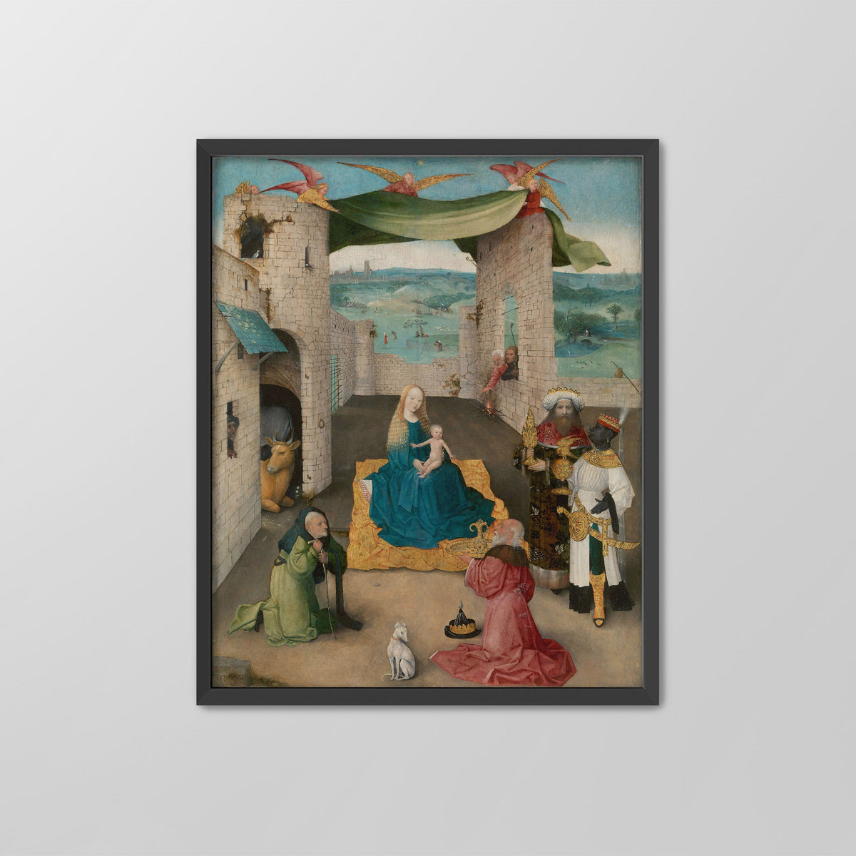 Adoration of the Magi Canvas Print