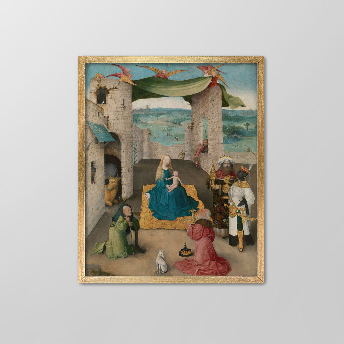 Adoration of the Magi Canvas Print