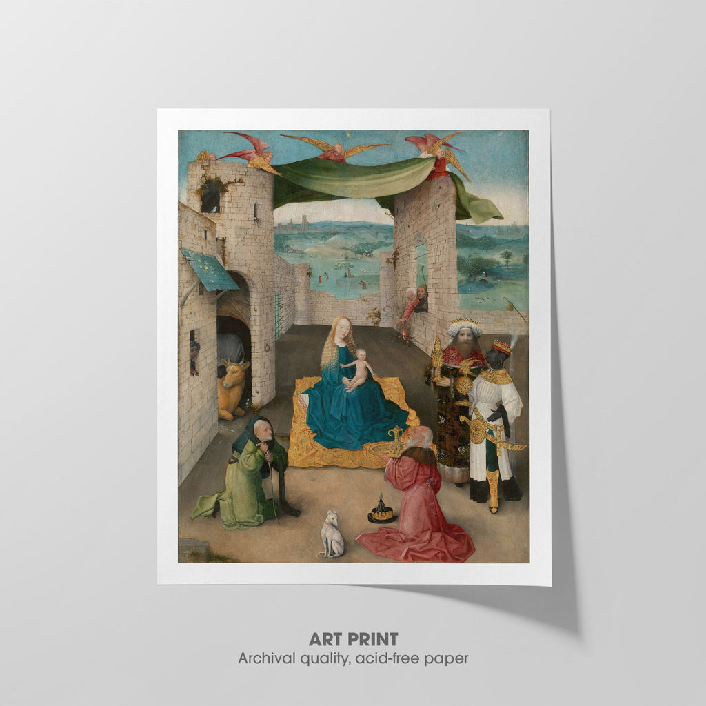Adoration of the Magi Canvas Print