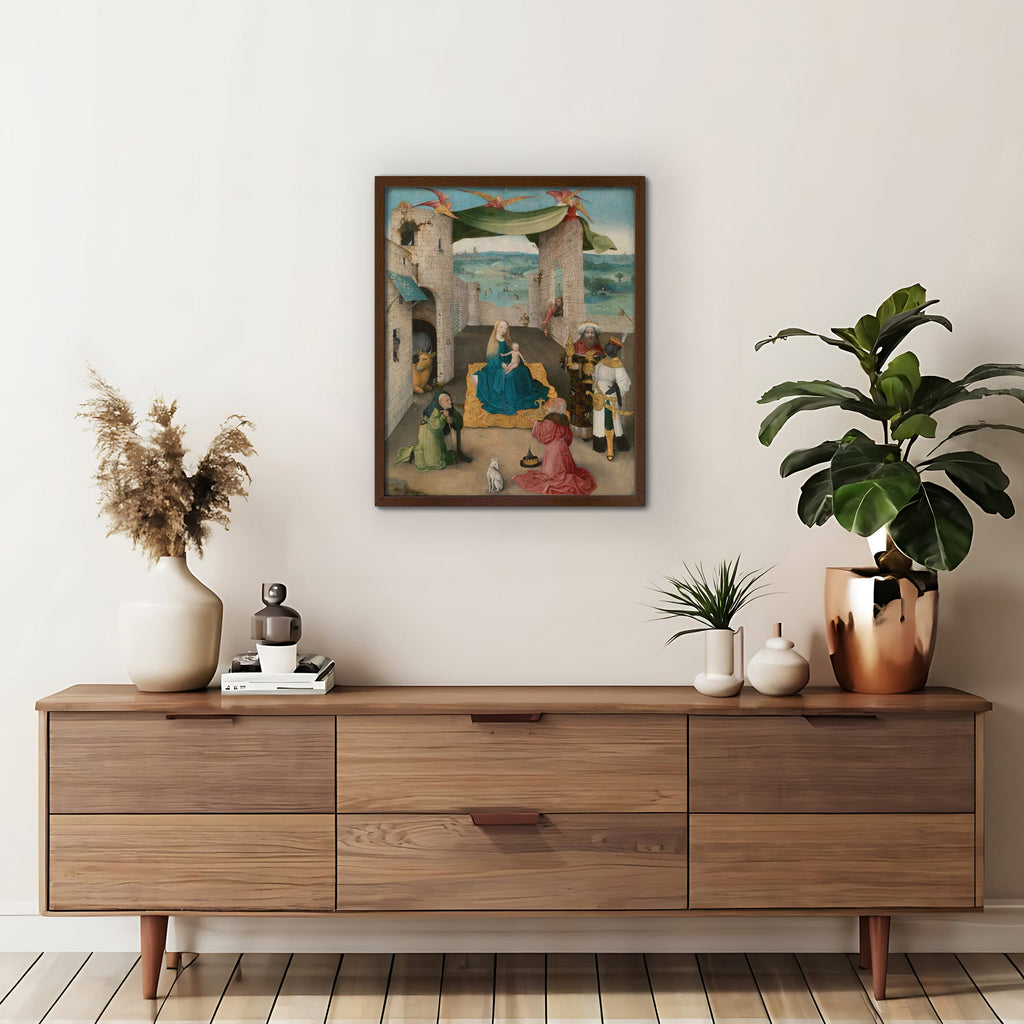 Adoration of the Magi Canvas Print
