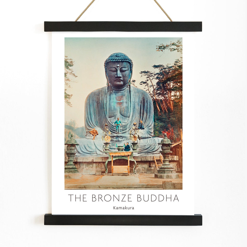 Bouddha de bronze de Kamakura Canvas Print