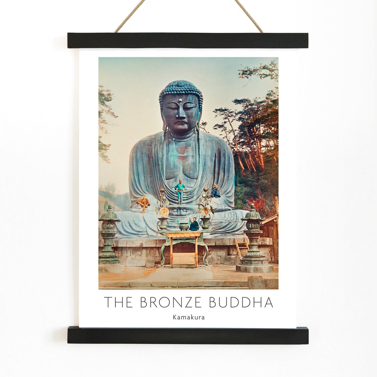 Bouddha de bronze de Kamakura Canvas Print