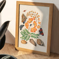 Caesalpinoid Poster by Moryarty - Oil Painting canvas print