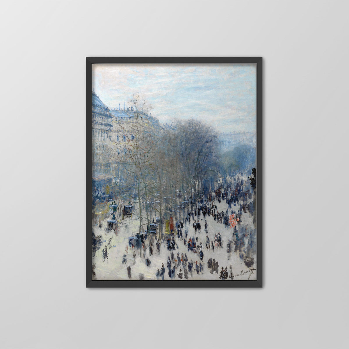 Boulevard des Capucines Canvas Print