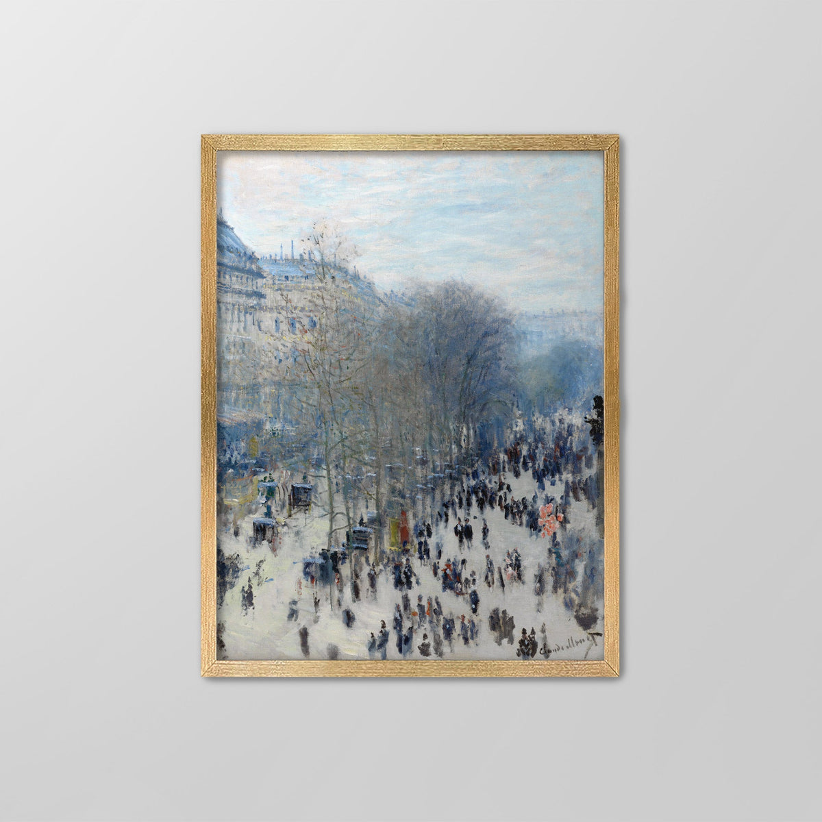 Boulevard des Capucines Canvas Print