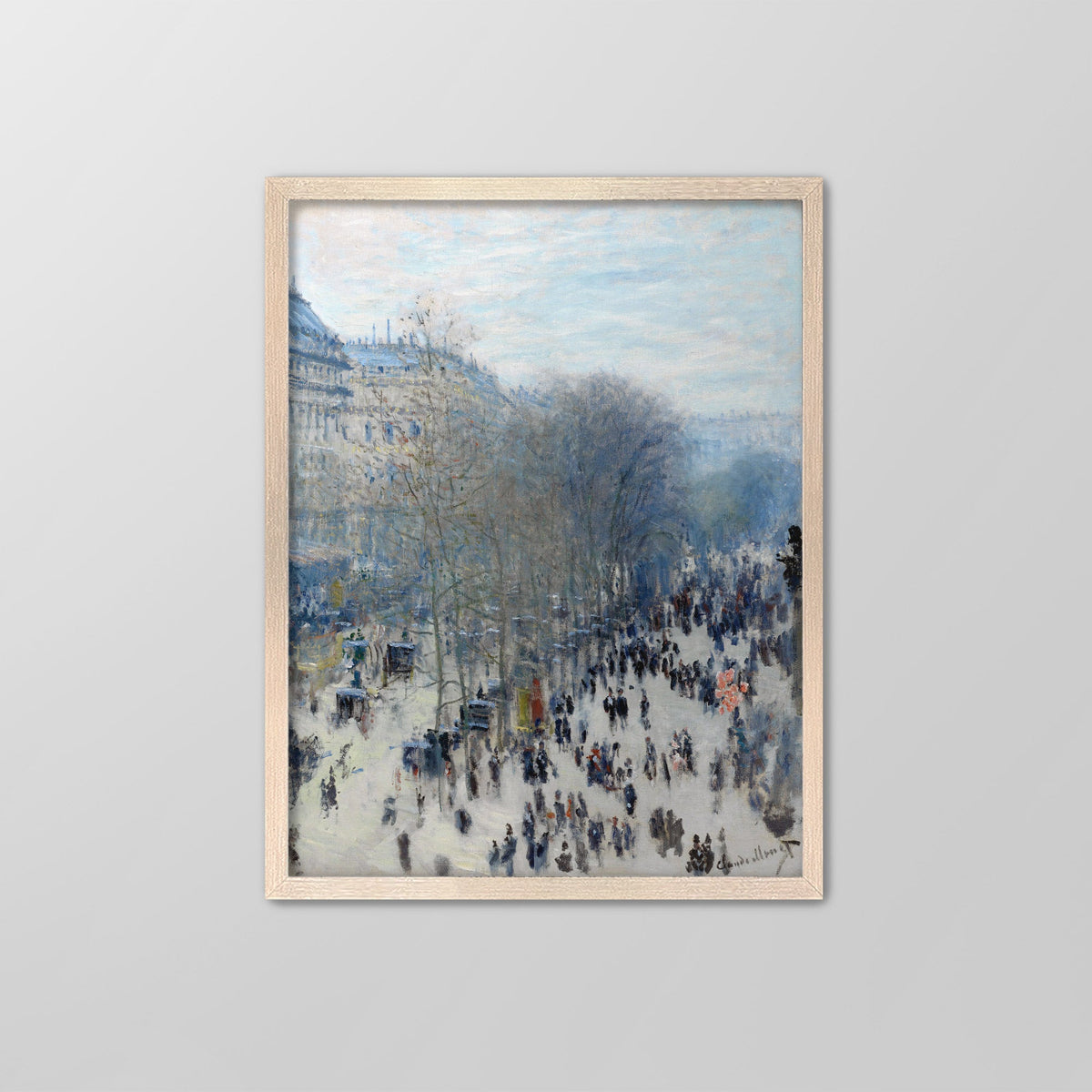 Boulevard des Capucines Canvas Print