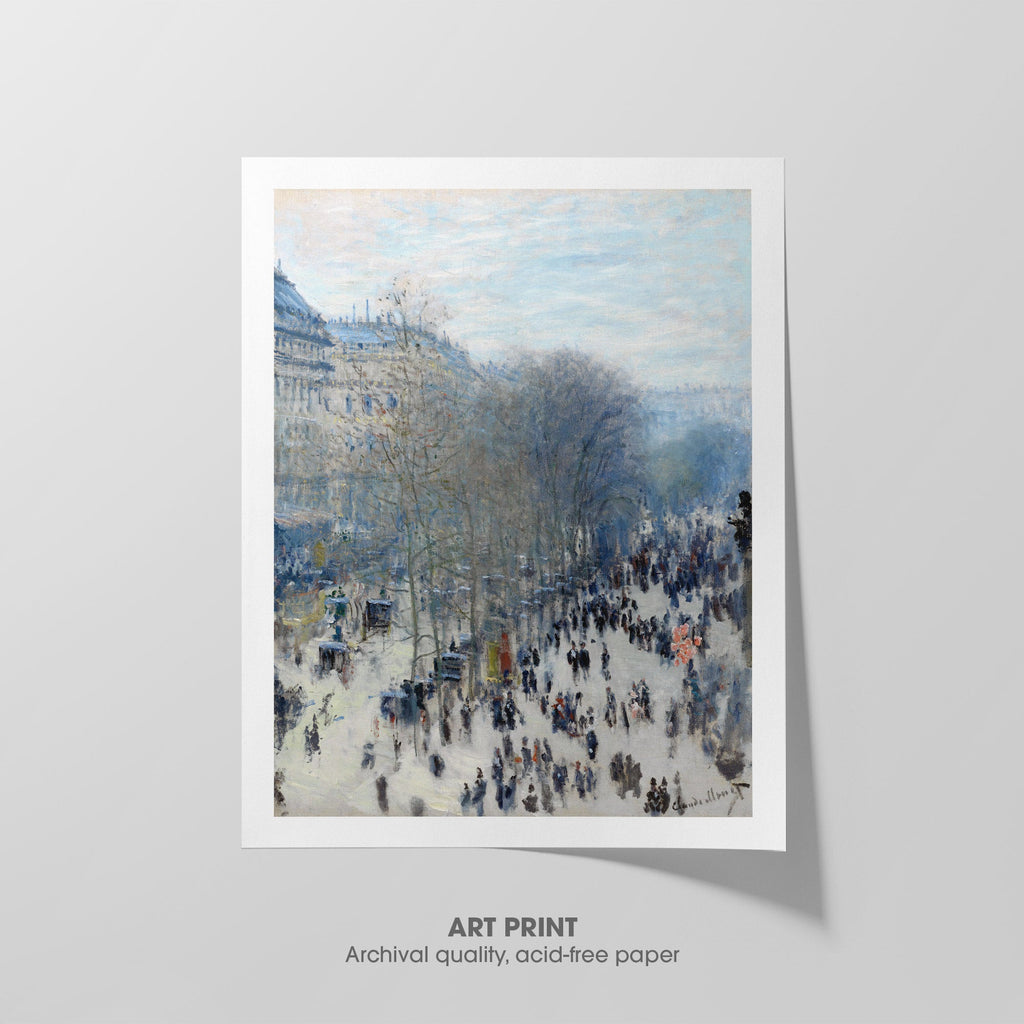 Boulevard des Capucines Canvas Print