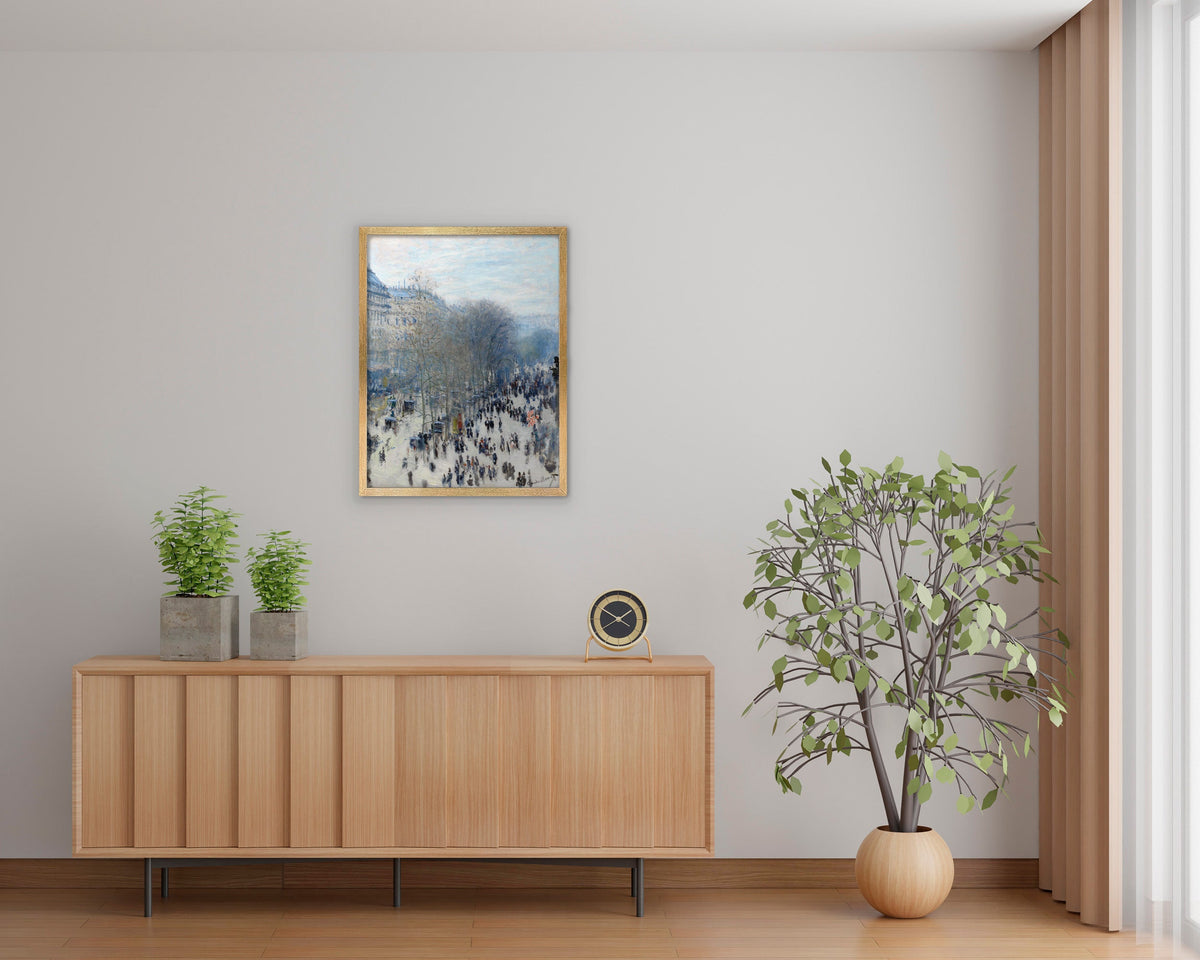 Boulevard des Capucines Canvas Print