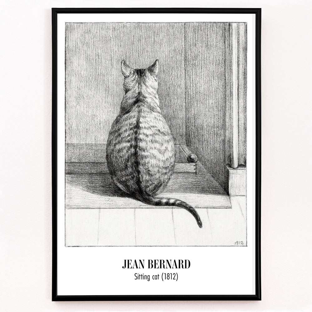 Chat assis de dos Canvas Print