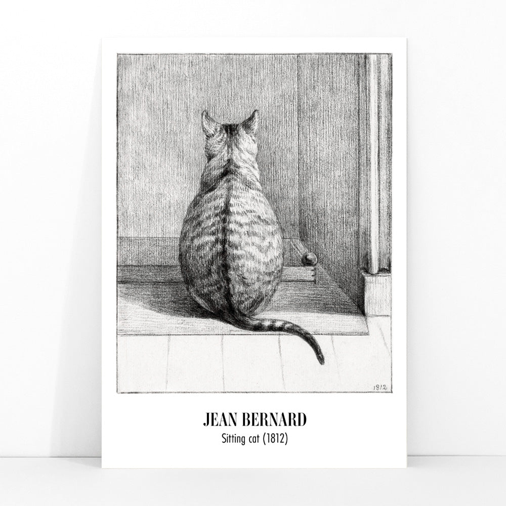 Chat assis de dos Canvas Print