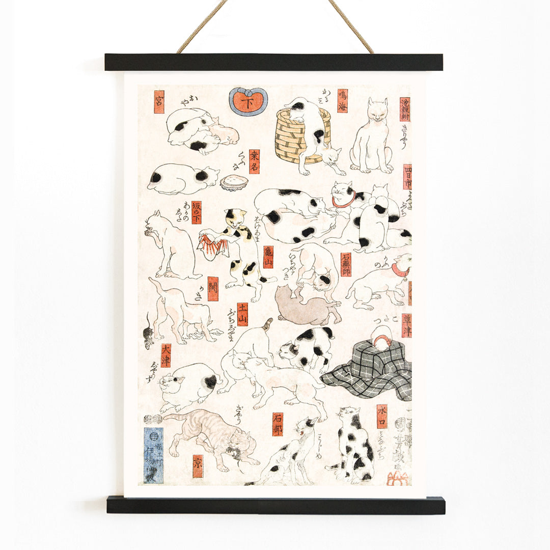 Chats Canvas Print