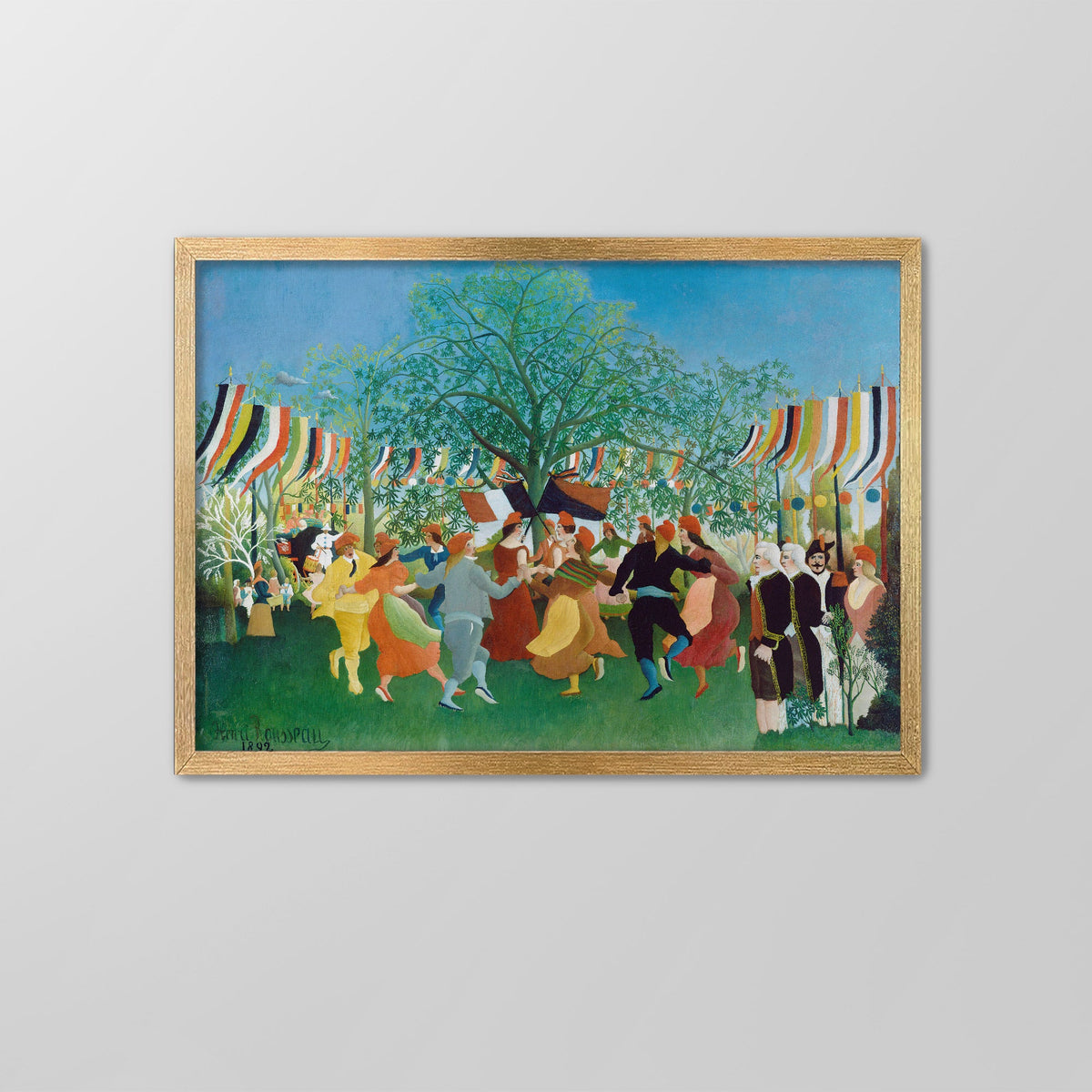 A Centennial of Independence Canvas Print