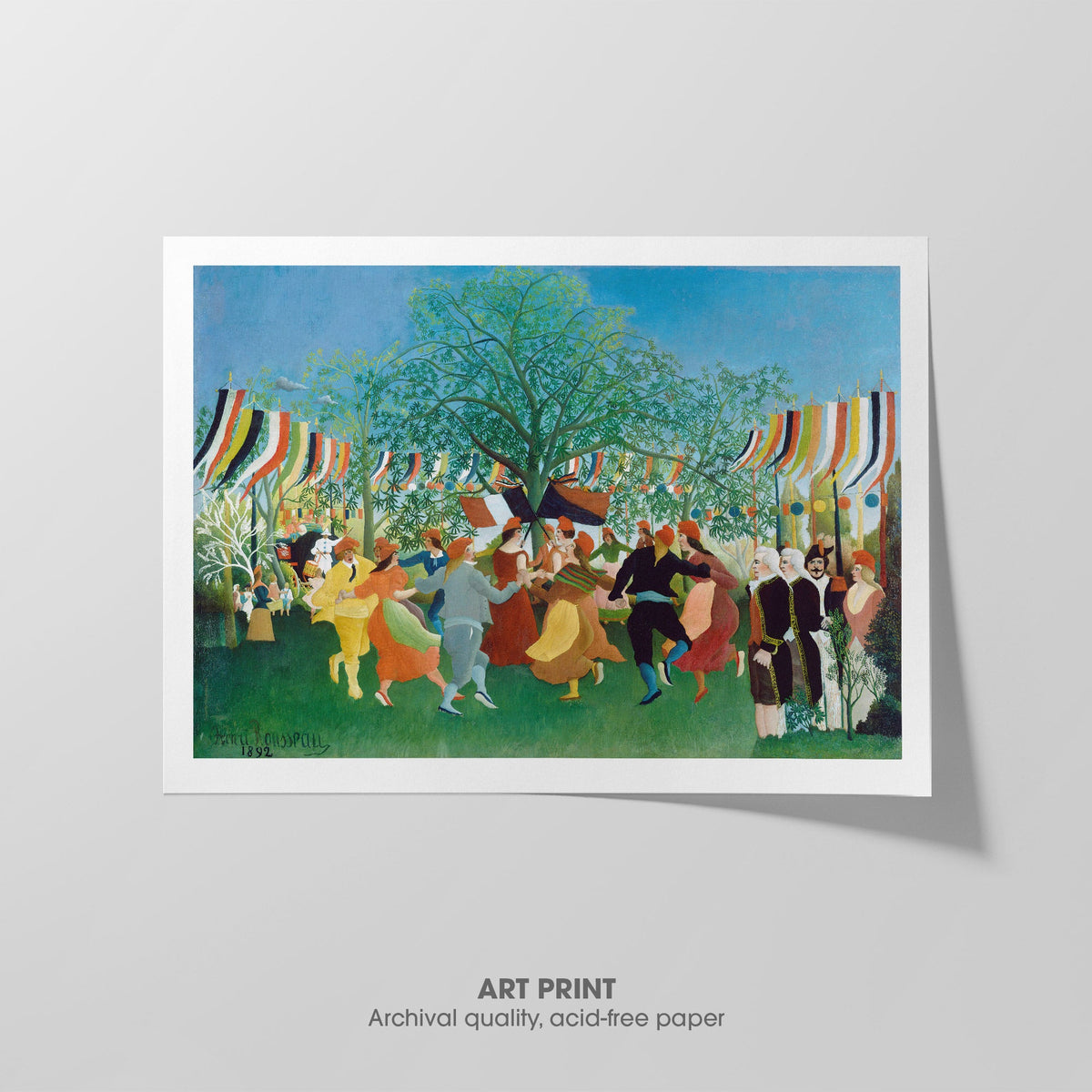 A Centennial of Independence Canvas Print