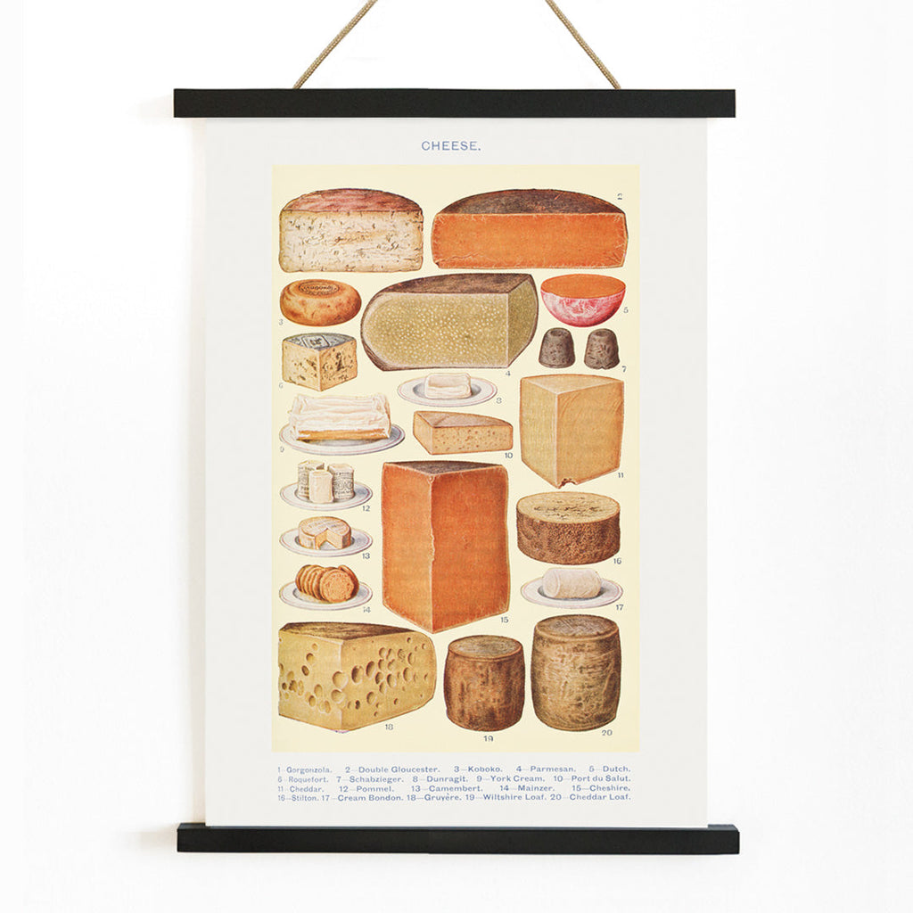 Fromages Canvas Print