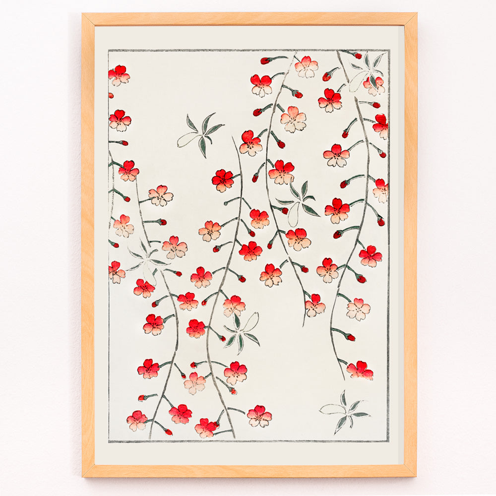 Fleur de cerisier du Bijutsu Sekai Canvas Print