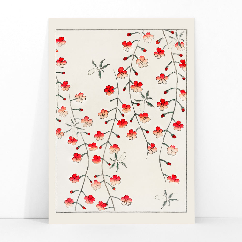 Fleur de cerisier du Bijutsu Sekai Canvas Print
