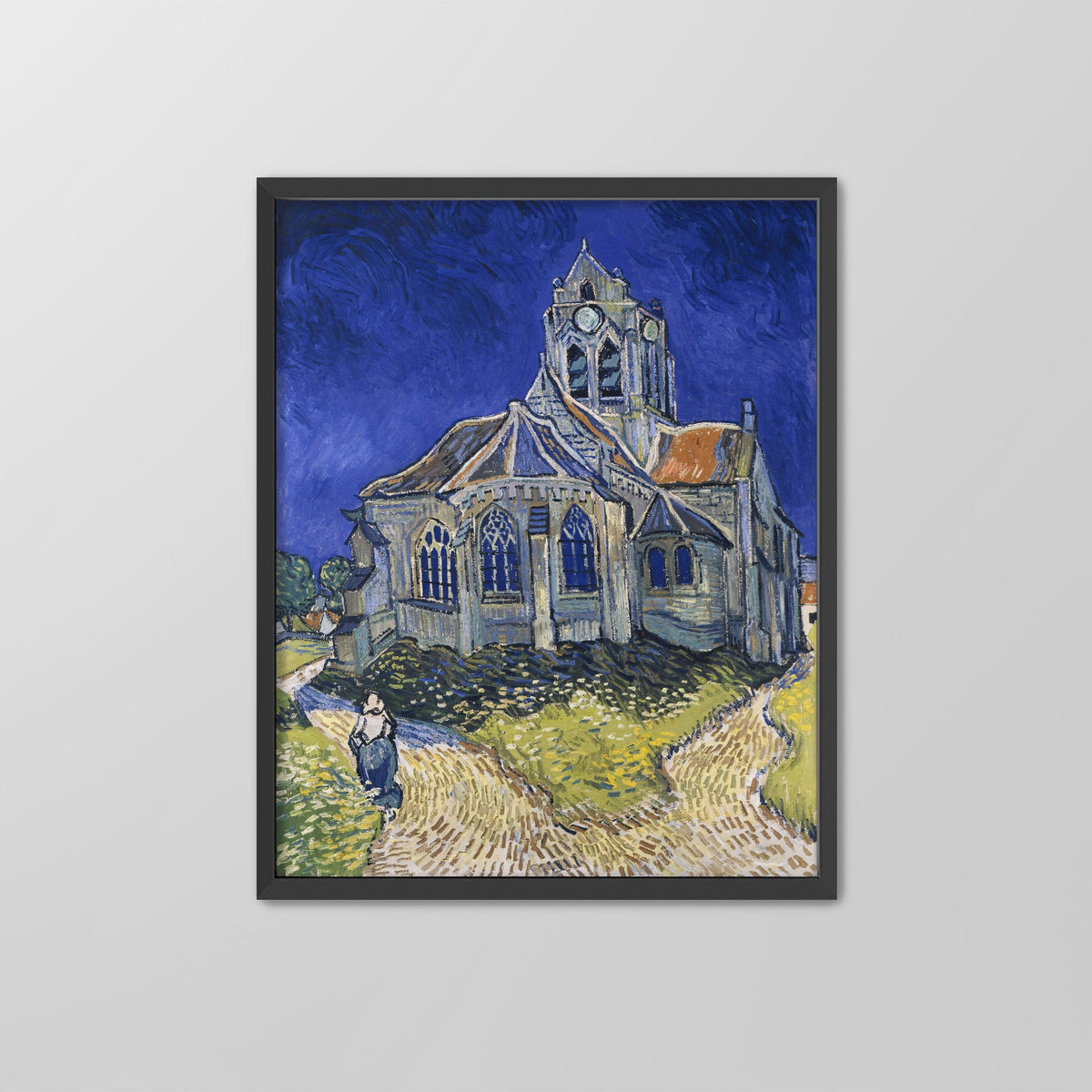 The Church at Auvers Canvas Print