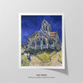 The Church at Auvers Canvas Print