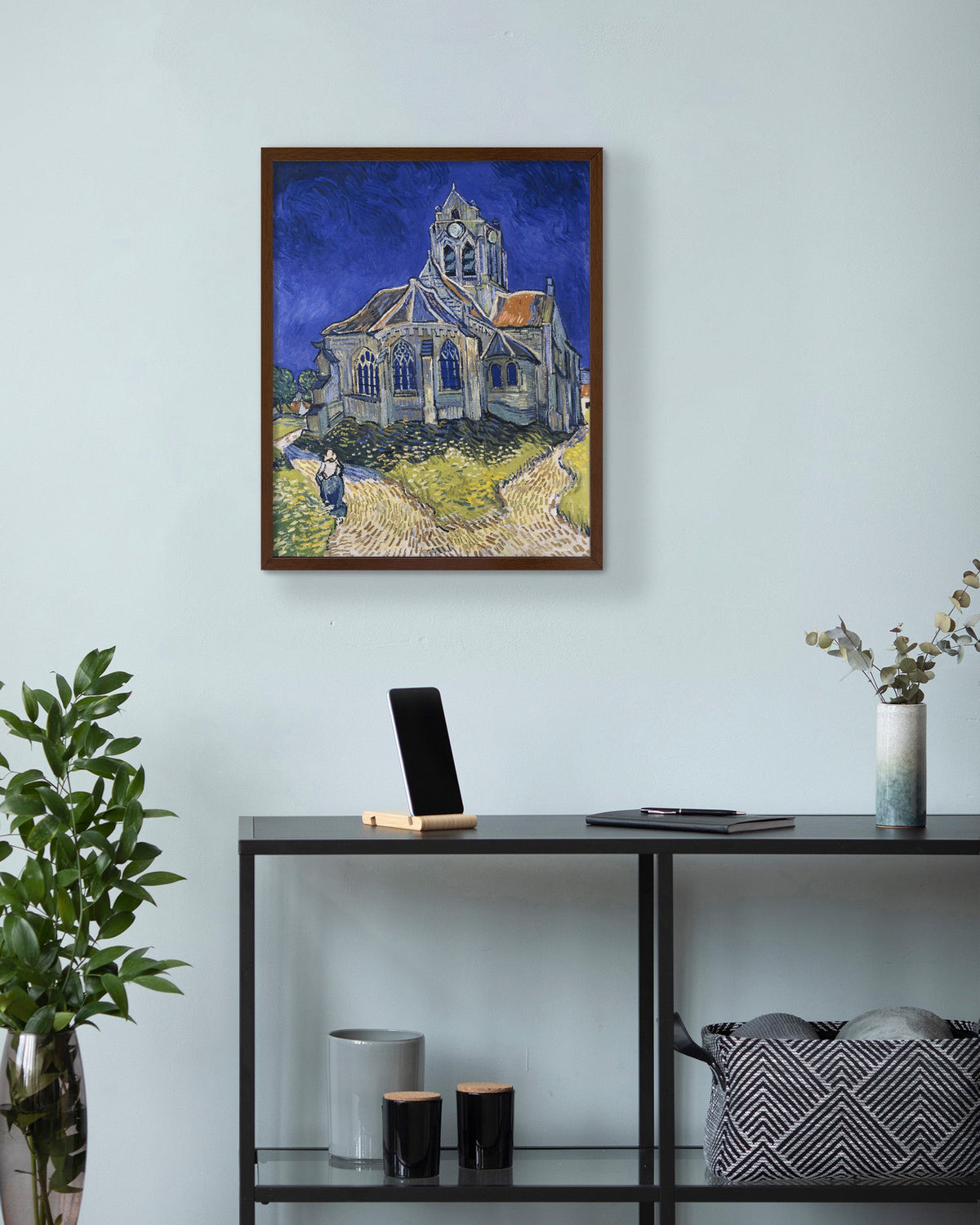 The Church at Auvers Canvas Print