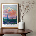 La nue rose Poster by Moryarty - Oil Painting canvas print
